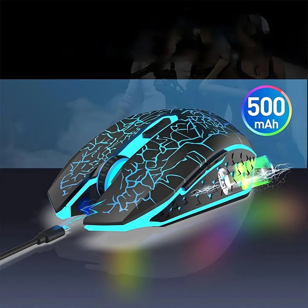 Souris Gamer Sans-Fil Led 2