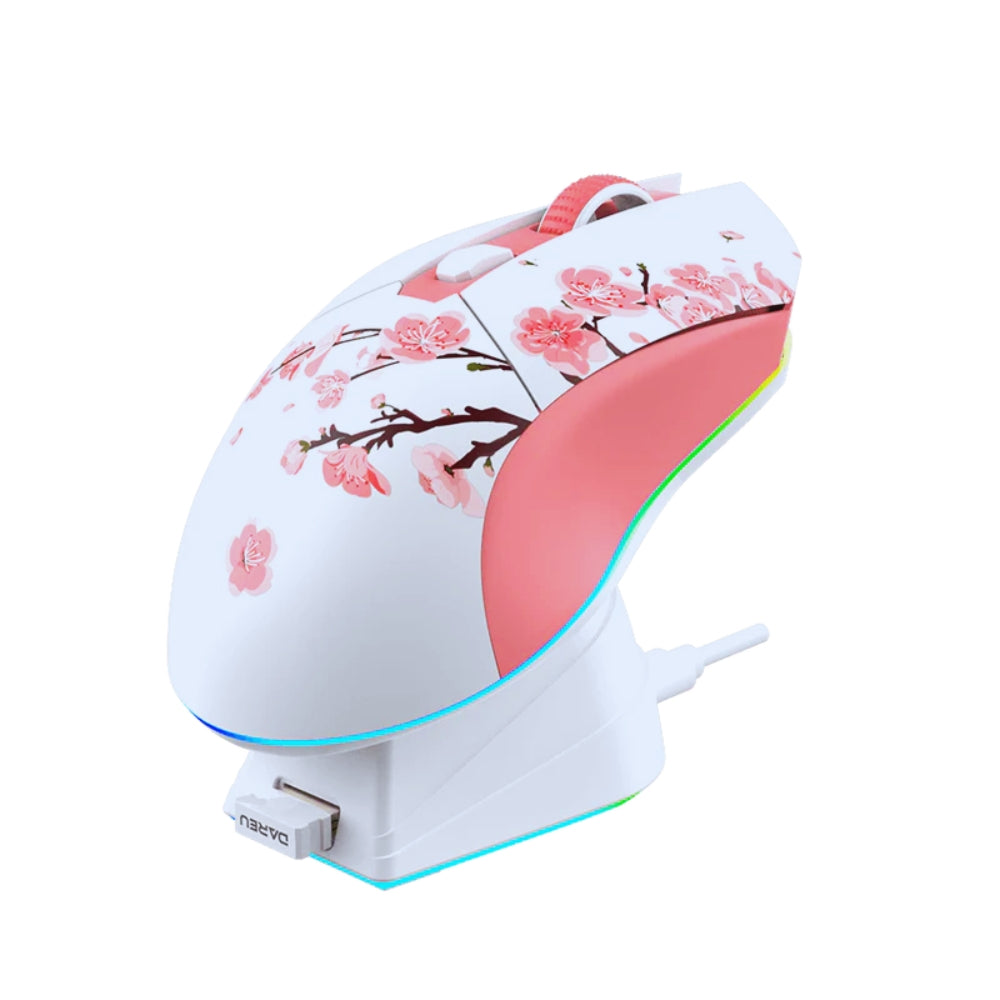 Souris gamer dareu EM901X avec station de recharge RGB