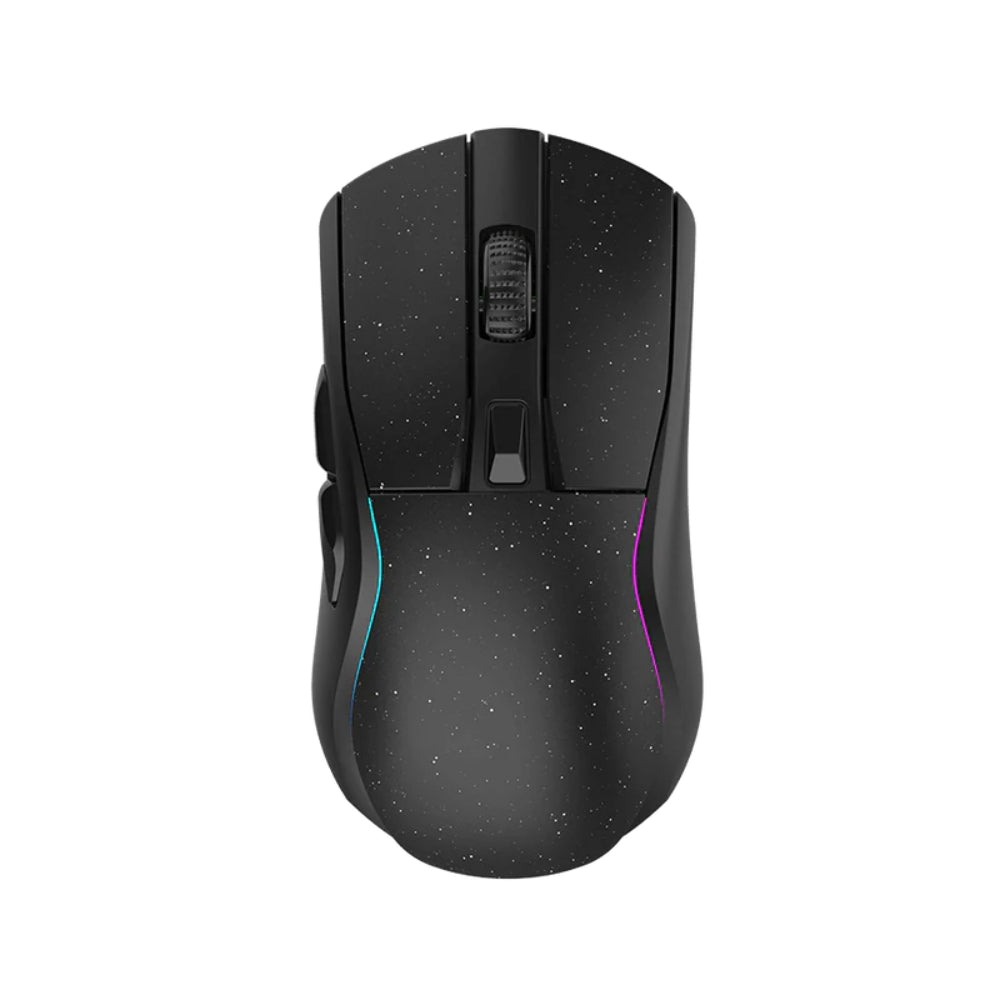 Souris sans-fil dareu A950 noir rgb vue dessus
