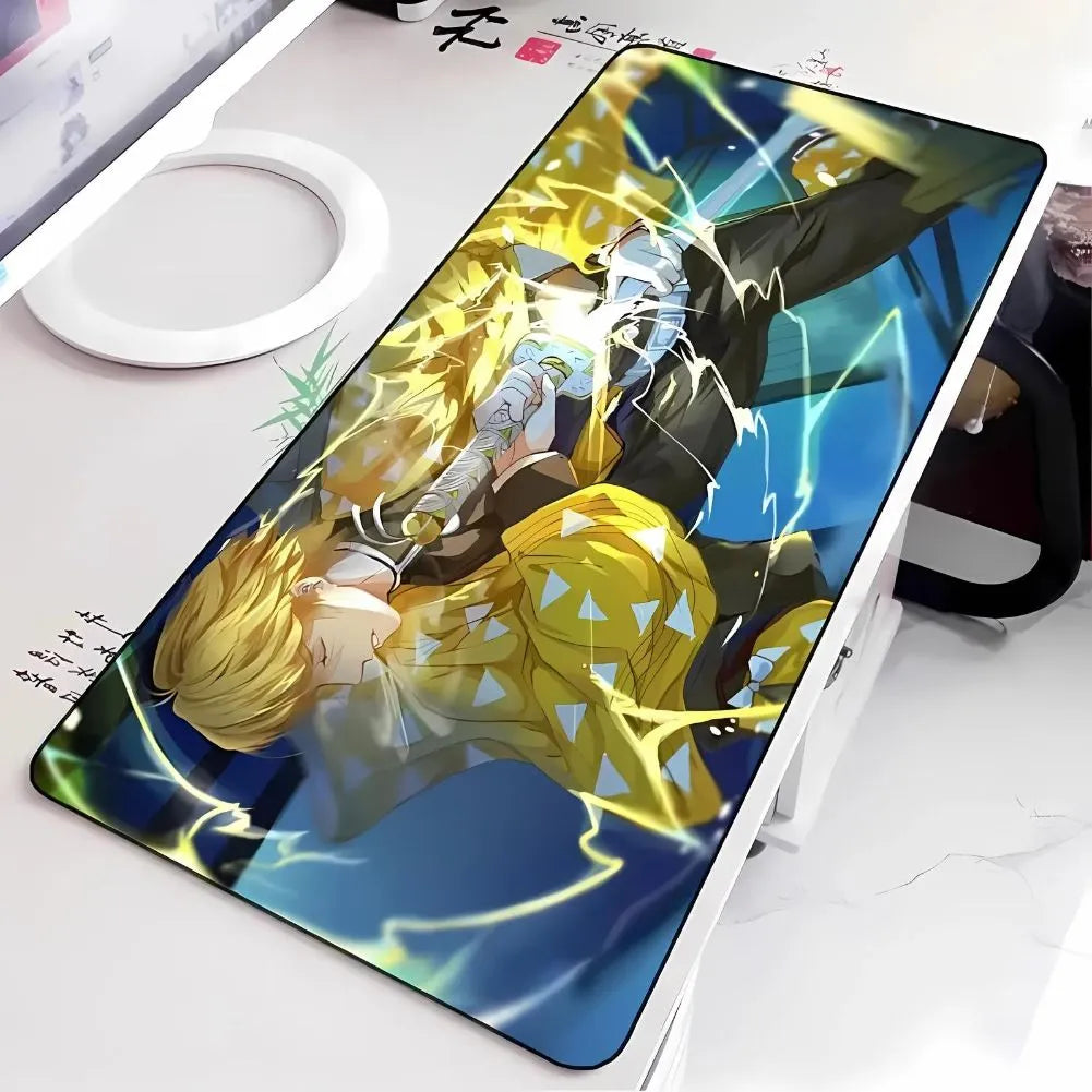 Tapis de souris XXL - Demon Slayer Bleu