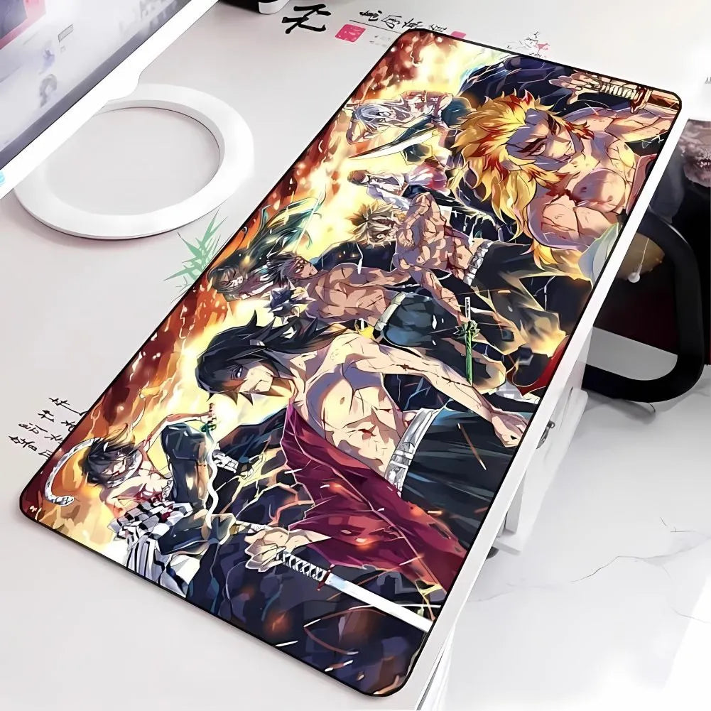 Tapis de souris XXL - Demon Slayer Marron