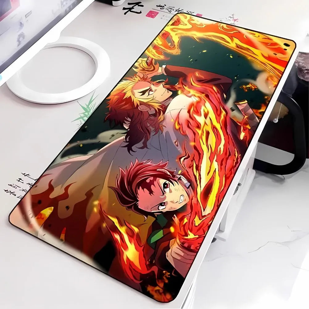 Tapis de souris XXL - Demon Slayer Rouge