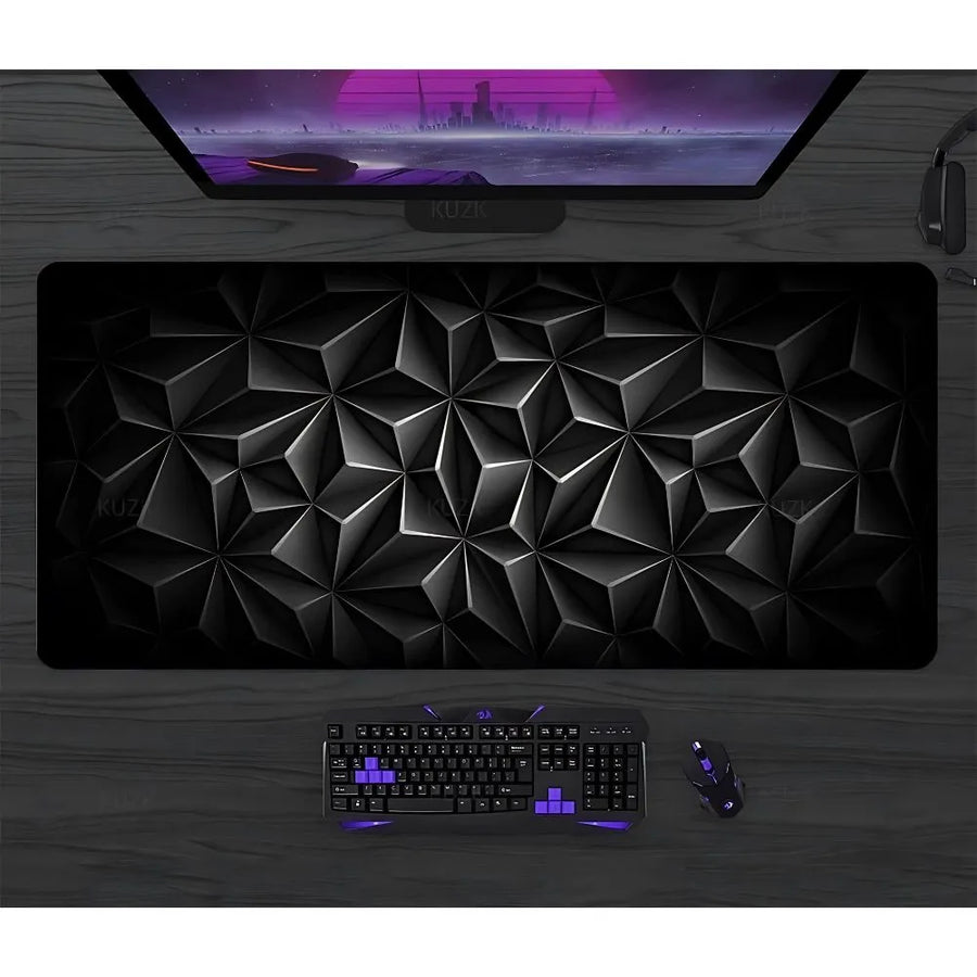 Tapis de souris XXL Effet Lumiere Noir
