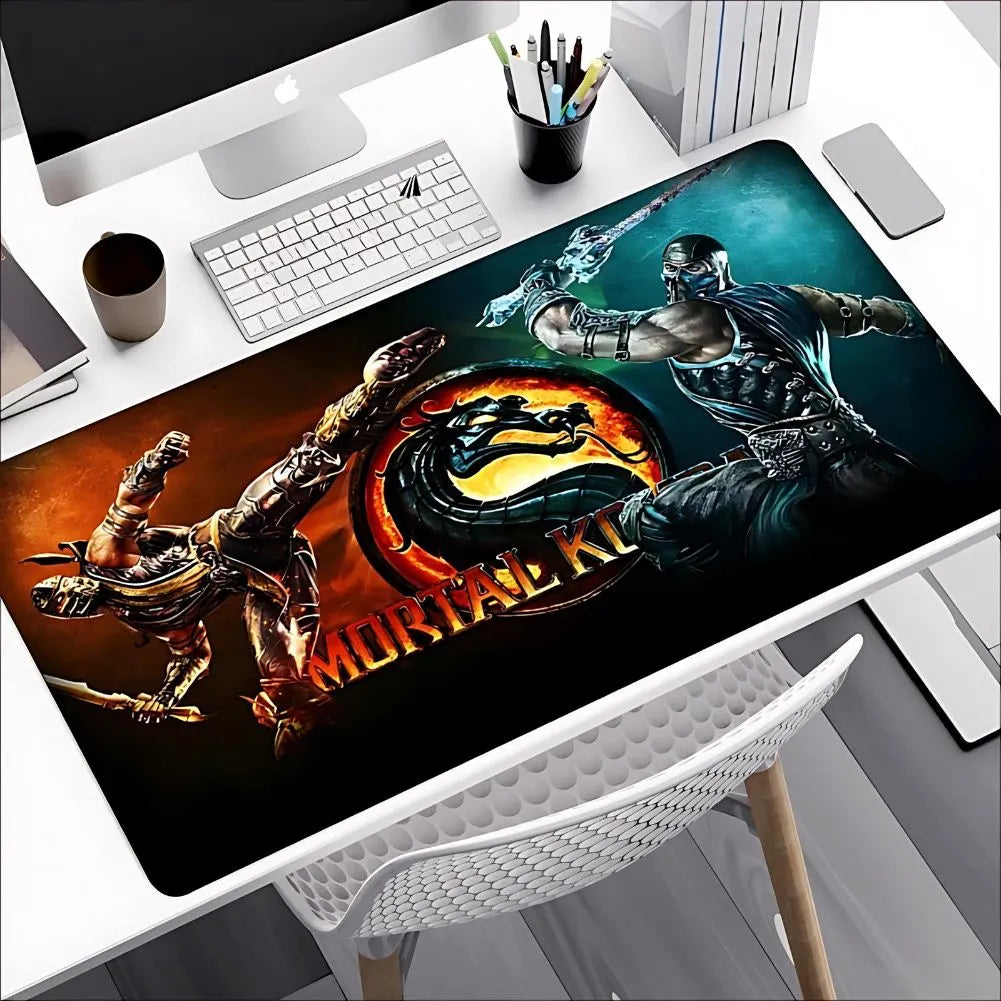 Tapis de souris gamer Mortal Kombat Orange