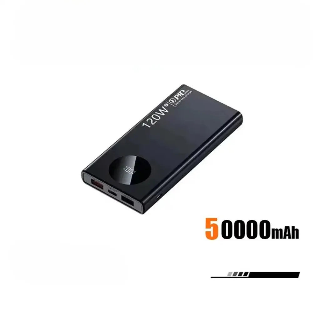 VIVO Power Bank 120W — Batterie externe USB-C Puissante avec 5000mAh pour une charge rapide.