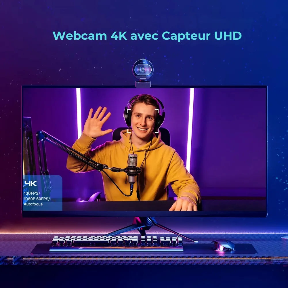 Webcam Emeet 4K Streaming