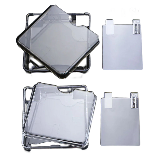 Transparente Schutzhülle für Game Boy Advance SP + Displayschutzfolie