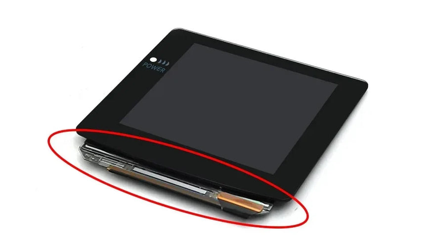 Hispeedido-Kit mit laminiertem AMOLED-Touch-Display für Game Boy Color — Bild 7