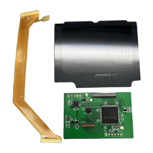 3-Zoll-IPS-Display für Game Boy Advance SP — Panel mit hoher Helligkeit