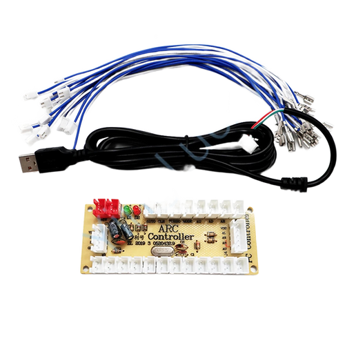 USB-Arcade-Encoder ohne Latenz: Joystick und Buttons für PC