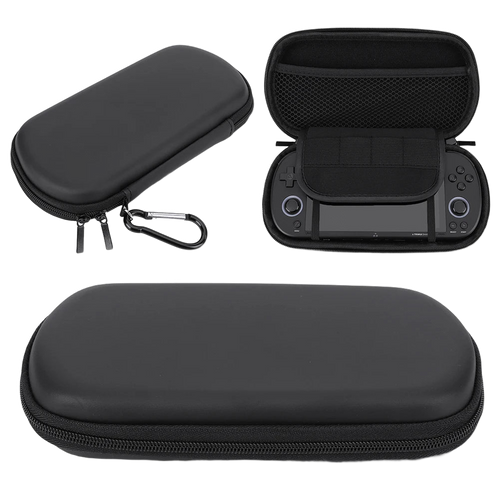 Hartschalenetui TrimUI Smart Pro + Panzerglas — EVA-Transportetui