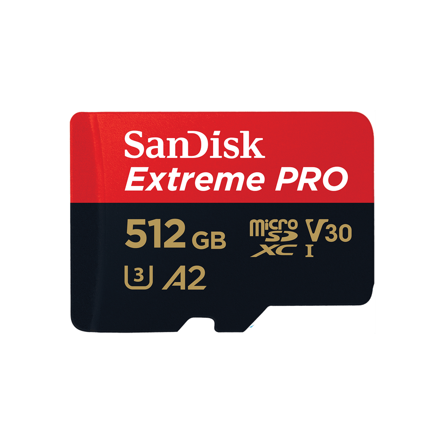 microSDXC-Karte SanDisk Extreme PRO 512 GB, Vorderansicht