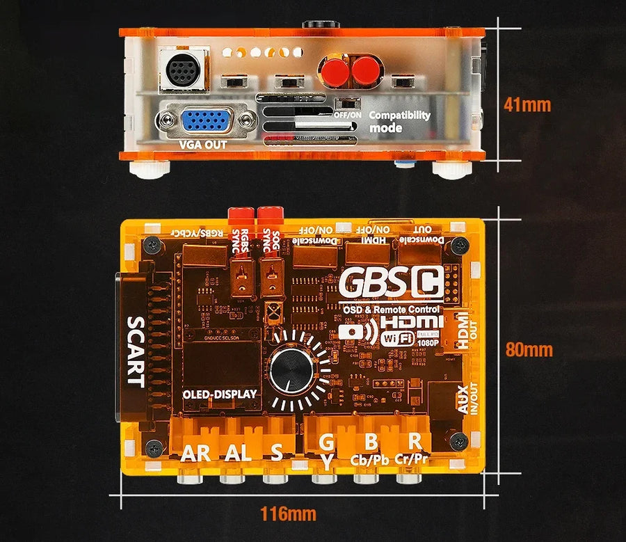 GBS-Control Mini video converter, acrylic case — image 6