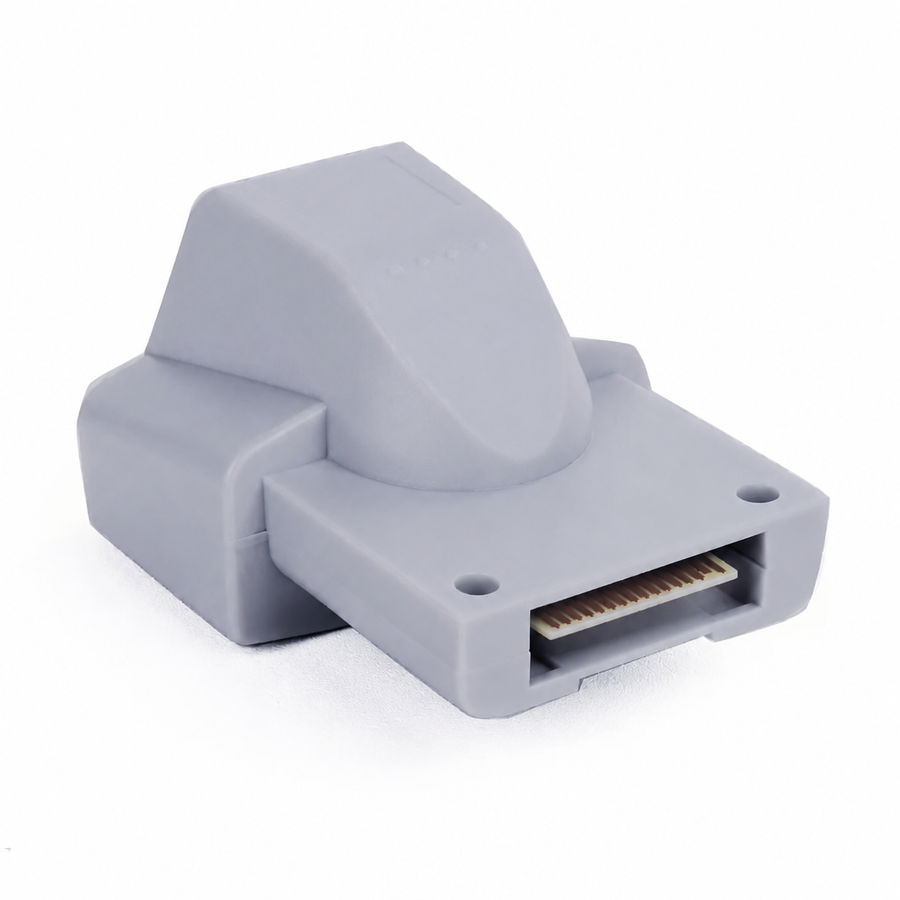 Rumble kit for N64 controller, connector that slots into the controller