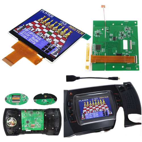 3.5-inch IPS screen kit for Lynx II — 640×480 and 720p HDMI output