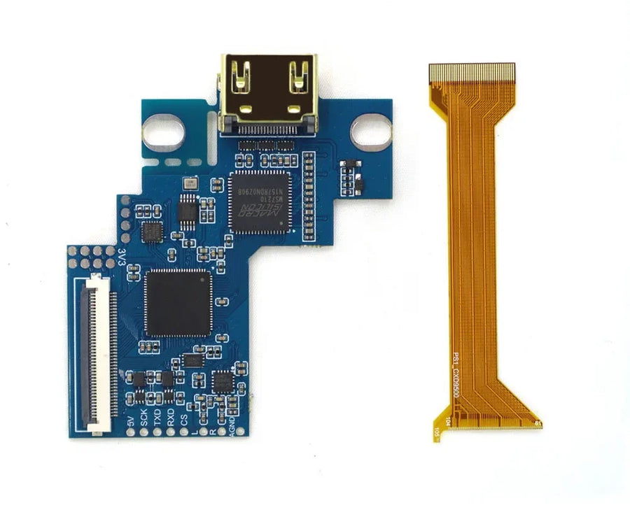 Internes HDMI-Kit für PSone, Videochip CXD9500Q · 1 Flachbandkabel — Bild 7
