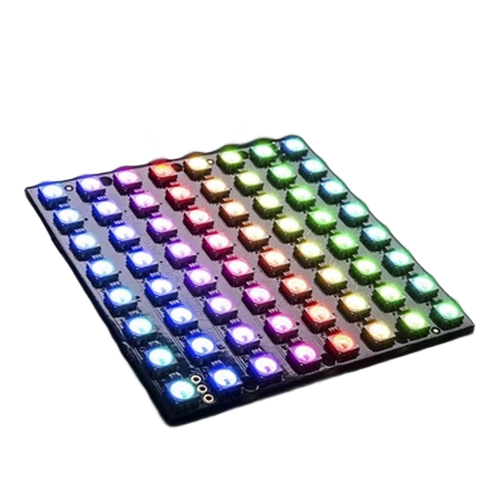 RGB-LED-Matrix 8x8 WS2812 — 64 adressierbare Pixel, DIY-Pixel-Art
