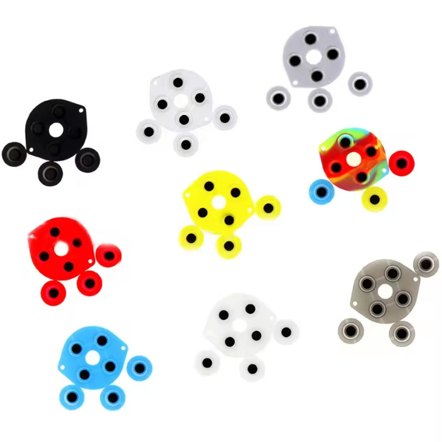 Conductive membranes for Game Gear, all 9 colours