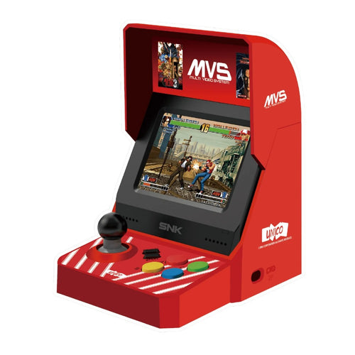 MVS Mini — mini borne d'arcade à écran 3,5 pouces, 45 jeux SNK intégrés