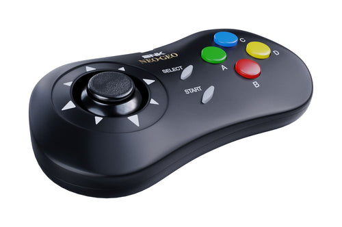 Manette NeoGeo AES+ — réplique officielle de la manette NeoGeo CD, prise 15 broches