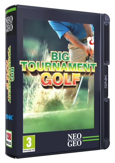 Big Tournament Golf — cartouche NeoGeo AES officielle pour NeoGeo AES+