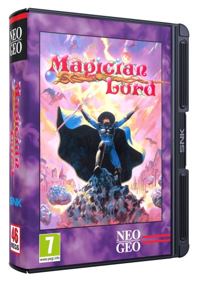 Boîtier de la cartouche NeoGeo Magician Lord