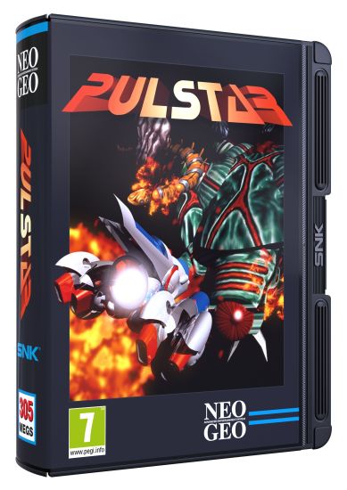 Boîtier de la cartouche NeoGeo Pulstar
