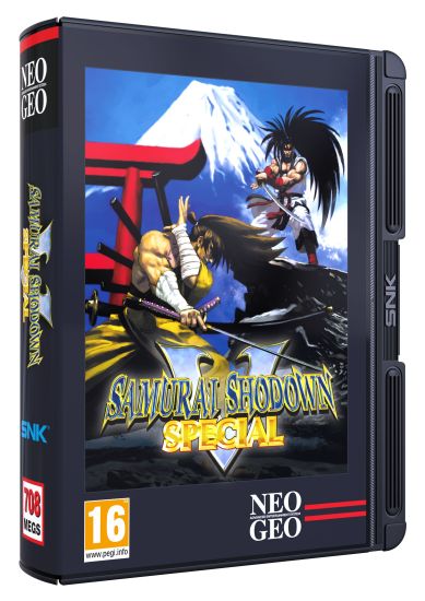 Boîtier de la cartouche NeoGeo Samurai Shodown V Special