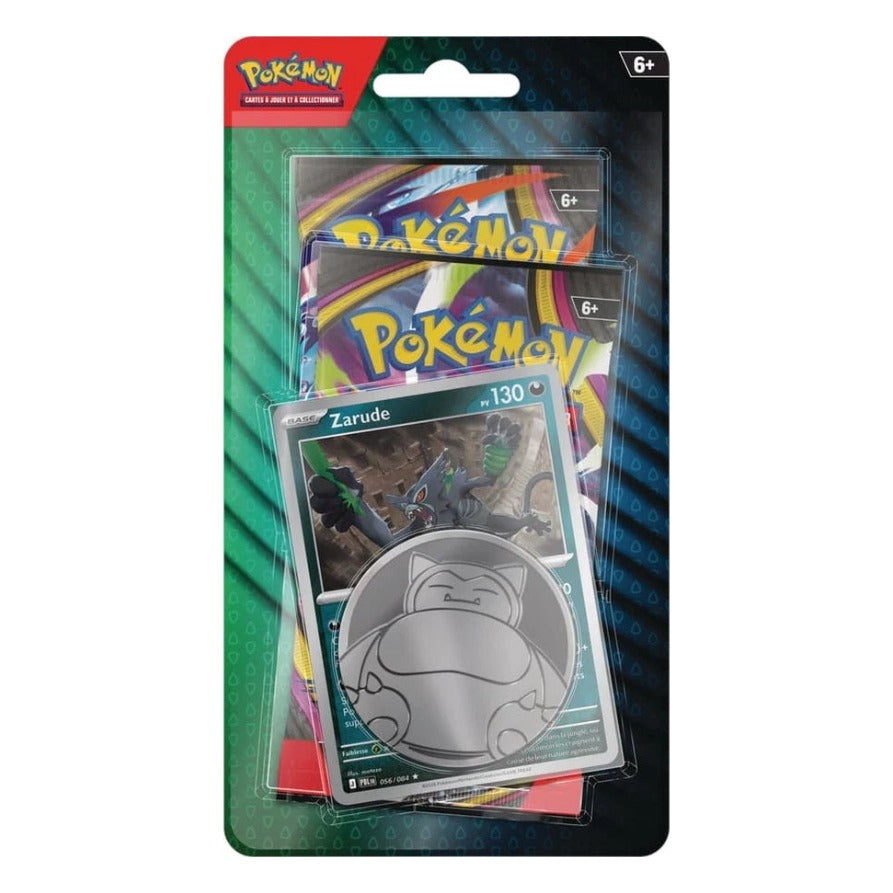 Pack 2 boosters Pokémon Zarude — avec carte promo brillante