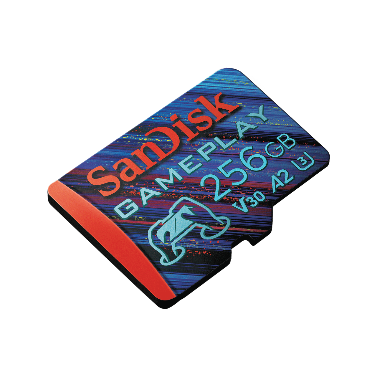 SanDisk microSD GamePlay 256 Go – jeux mobiles et consoles, carte mémoire rapide pour smartphones et consoles.