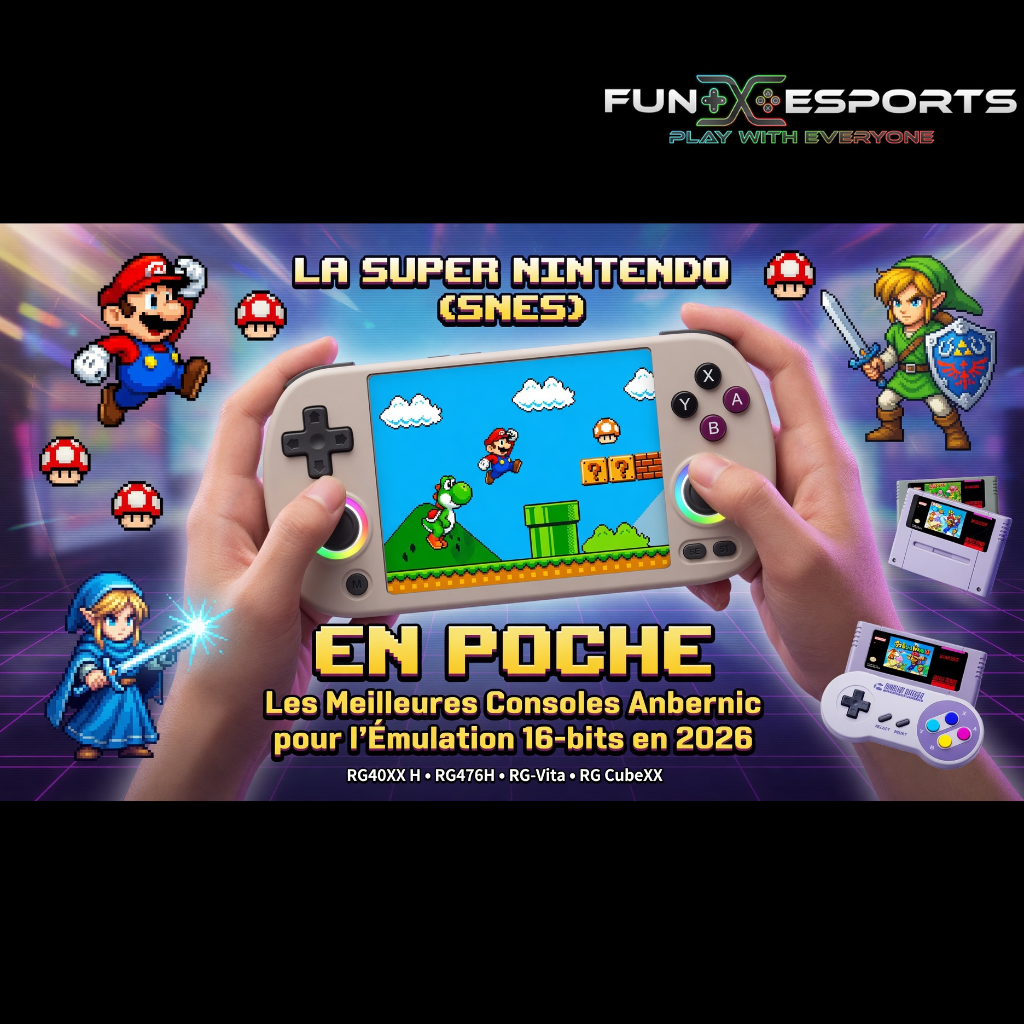 Les Meilleurs Émulateurs SNES (Super Nintendo) sur Console Portable (2026