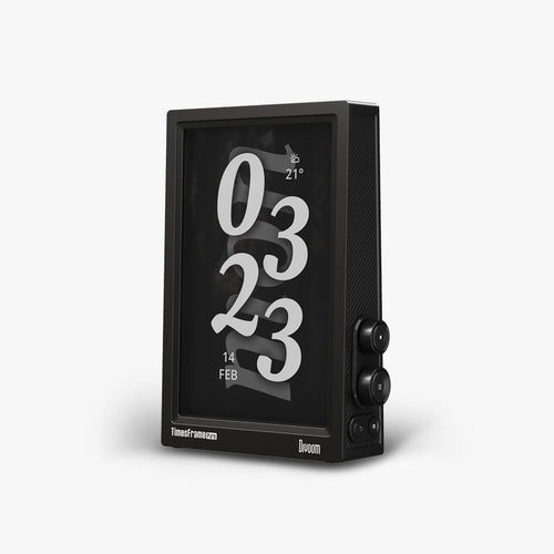 Digitaler Bilderrahmen Divoom Times Frame Pure — 3-schichtiges Schwebe-Display, Wi-Fi 6