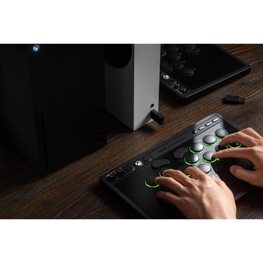 8BitDo Arcade Controller, contrôleur arcade tout-boutons sans levier, version Xbox et PC, en jeu