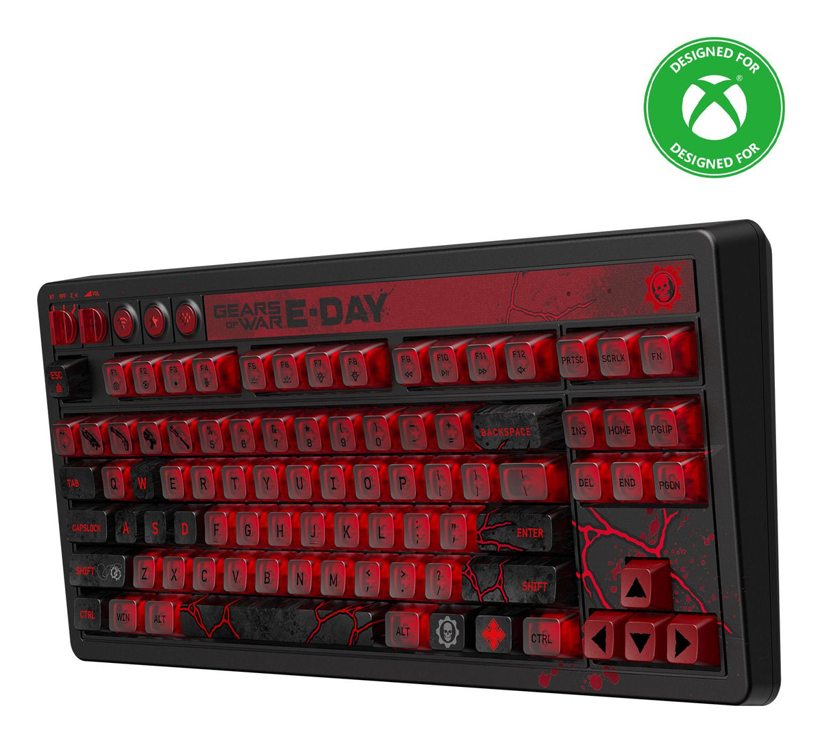 Clavier mécanique 8BitDo édition Gears of War: E-Day