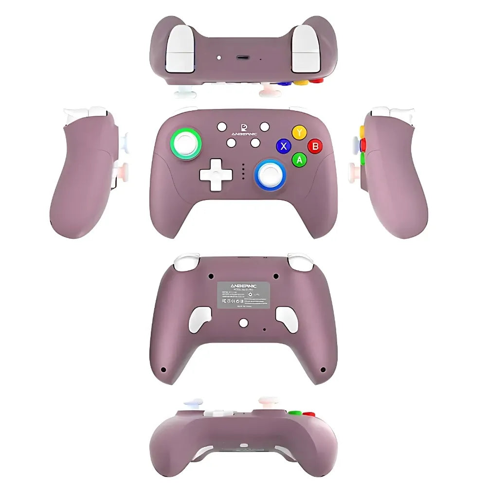 Design ergonomique et esthétique de la ANBERNIC RG P01 violet