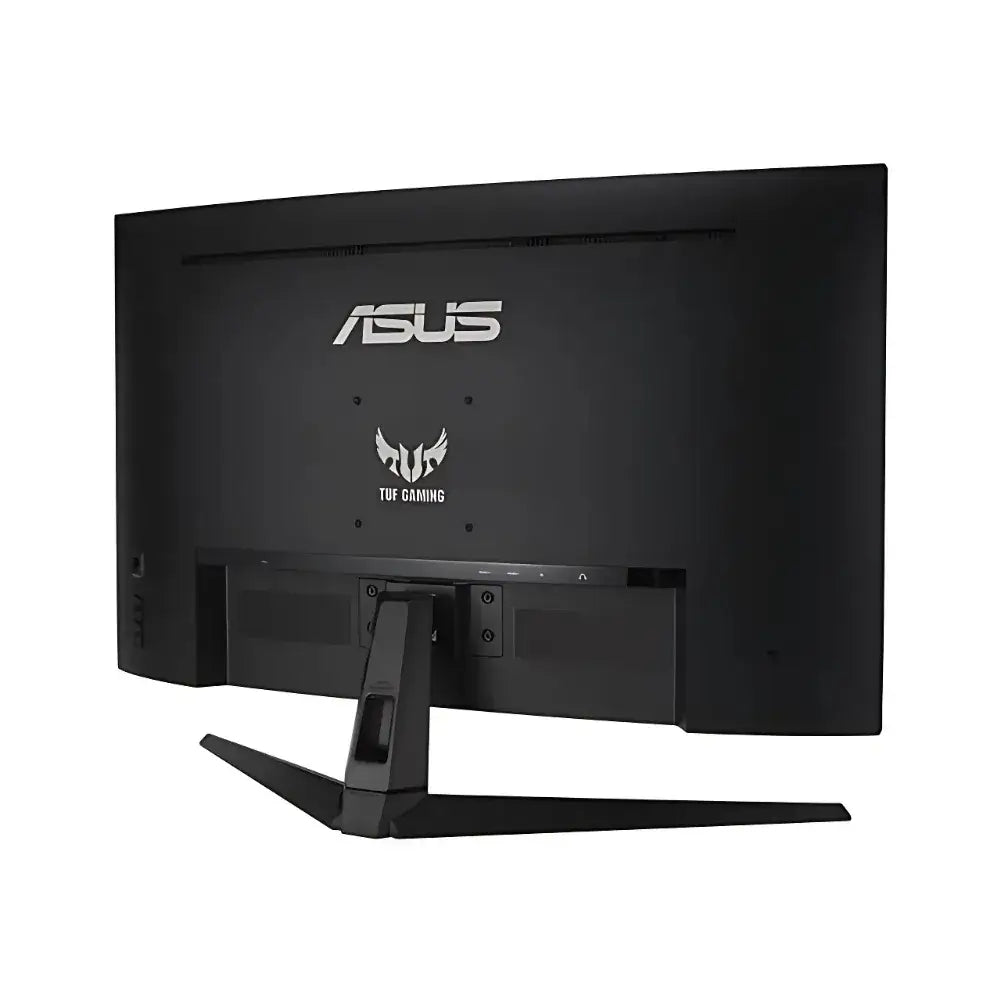 ASUS TUF Gaming VG32VQ1BR – Vue arrière de l’écran incurvé 32 pouces WQHD.