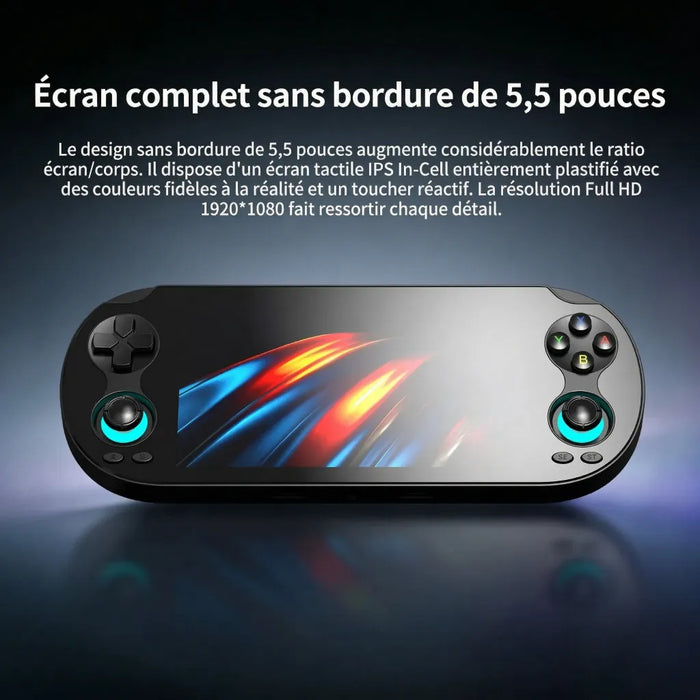 Eine Ergonomie, zugeschnitten auf E-Sport — Anbernic RG VITA Handheld-Retrokonsole – 5"-IPS-Display (12,7 cm) HD, Android, PSP/PS1/N64-Emulation, 128 GB, 5000-mAh-Akku
