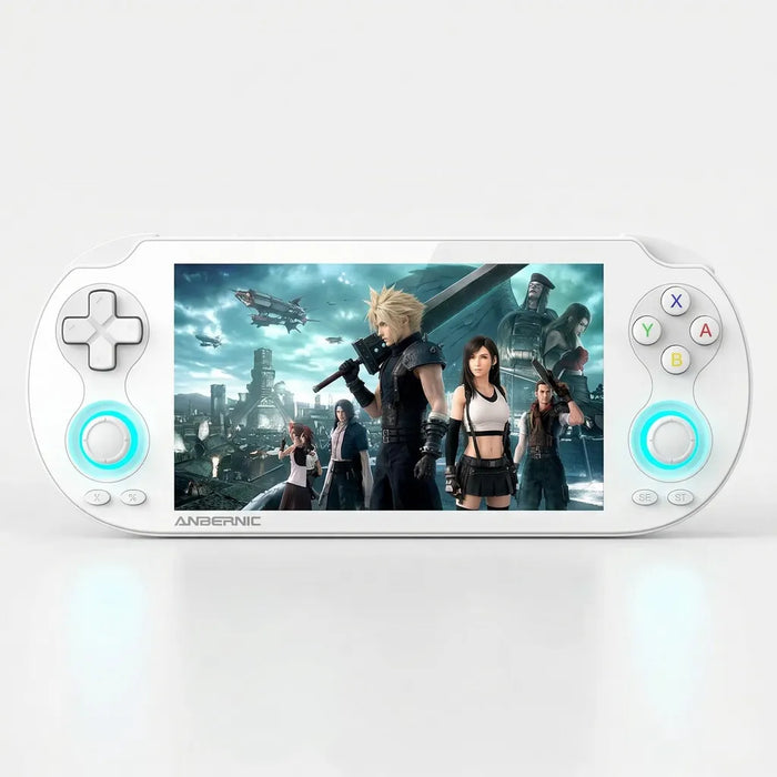 Eine atemberaubende Bildqualität — Anbernic RG VITA Handheld-Retrokonsole – 5"-IPS-Display (12,7 cm) HD, Android, PSP/PS1/N64-Emulation, 128 GB, 5000-mAh-Akku