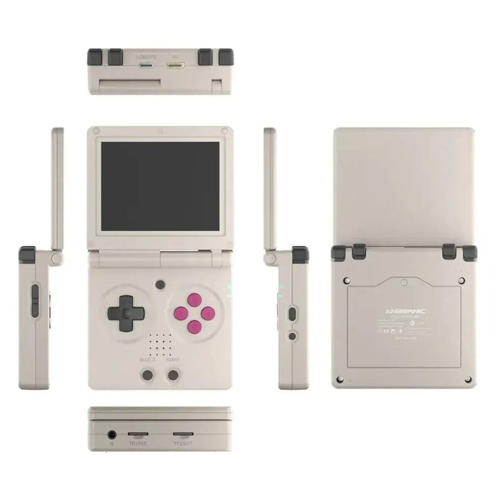 interface système RG35XXSP avec jeux rétro