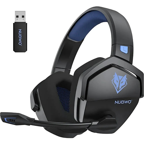 NUBWO G06 Blue Headphones – Unmatched Battery Life and Connectivity 