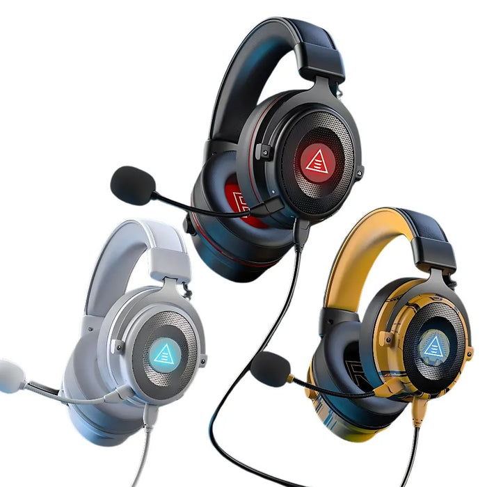 Aluminium-Bügel, austauschbare Ohrpolster — EKSA E900 Pro Gaming-Headset – Komfort und immersiver Sound