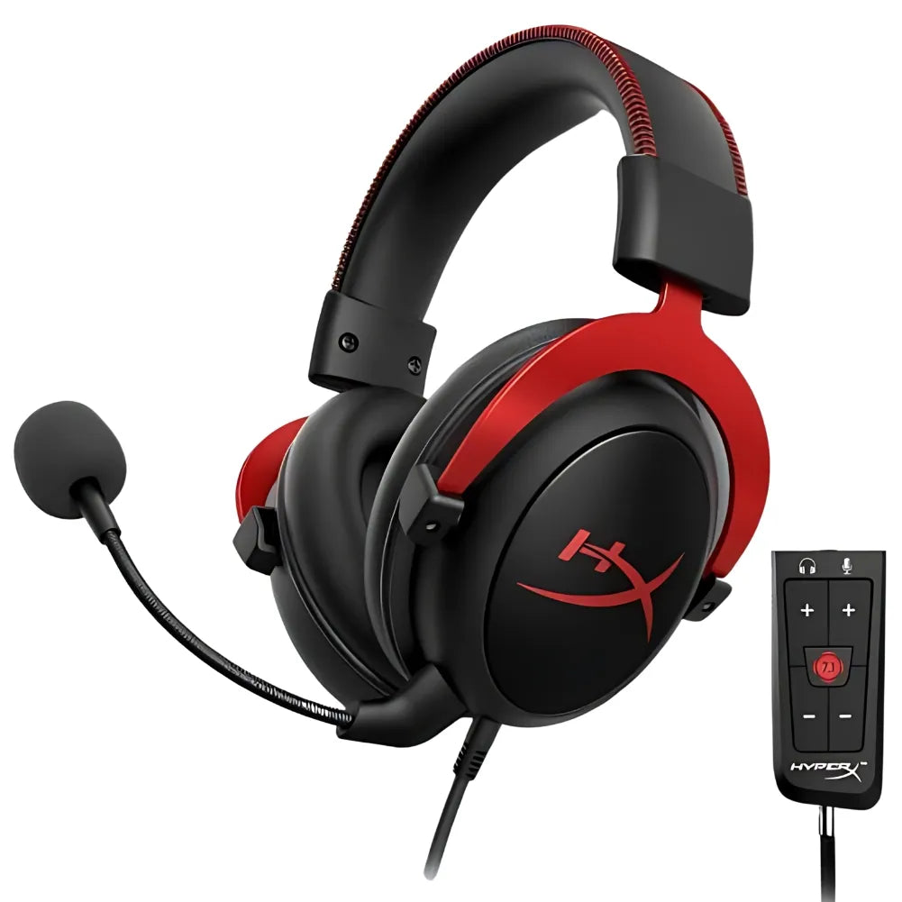Casque Gamer HyperX Cloud II Alpha Rouge 3