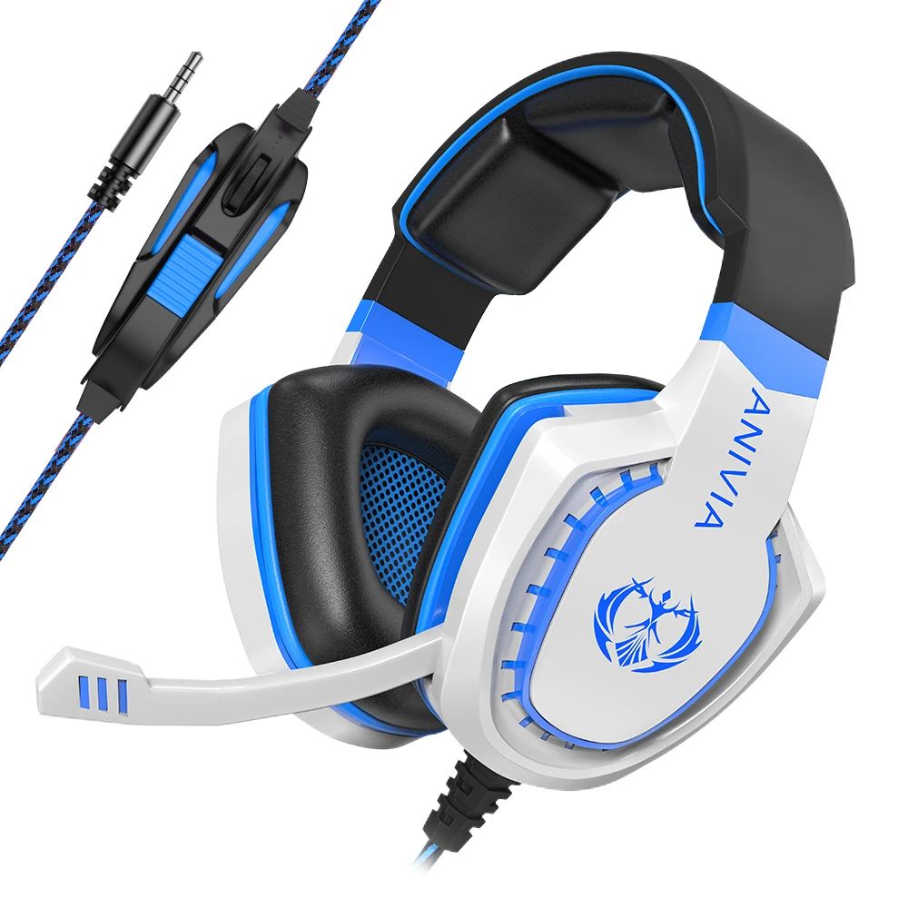 Casque gamer Anivia AH28 Blanc Filaire