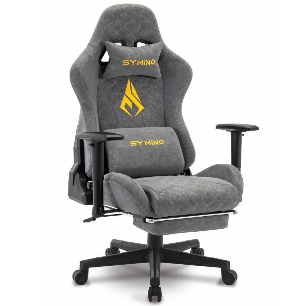 Chaise Gamer Symino avec mousse à mémoire de forme pour un confort ultime.