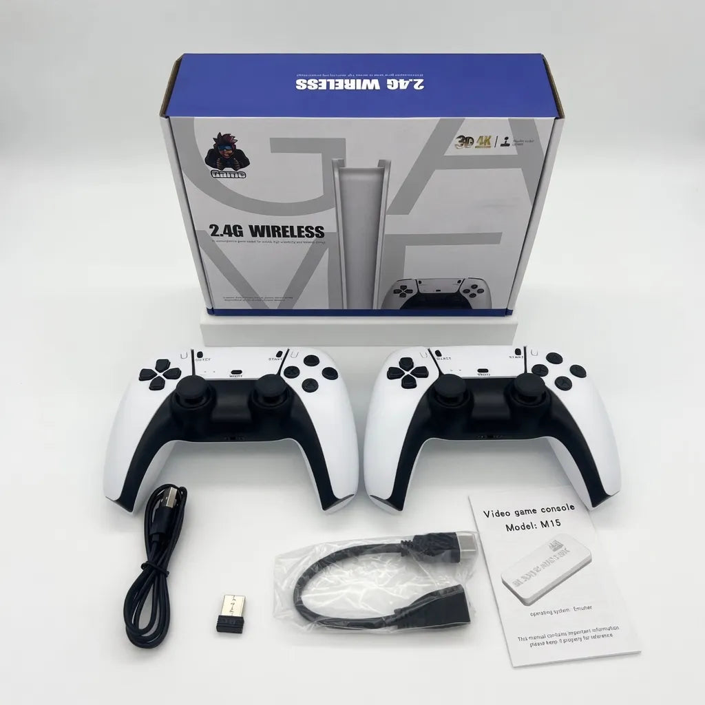 Console Rétro M15 : Vivez l'Arcade en 4K avec 50 000 Jeux