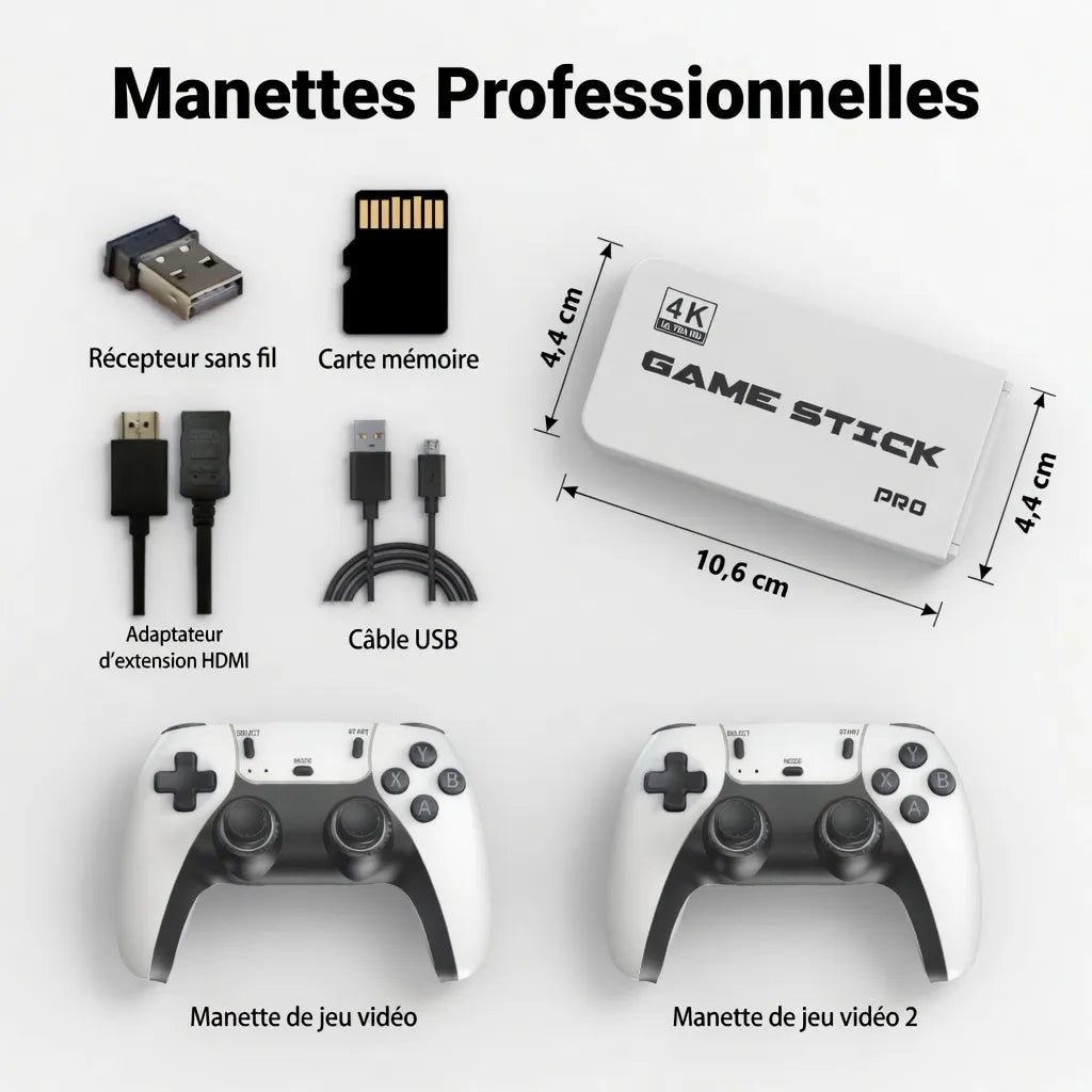 Console Rétro M15 : Vivez l'Arcade en 4K avec 50 000 Jeux