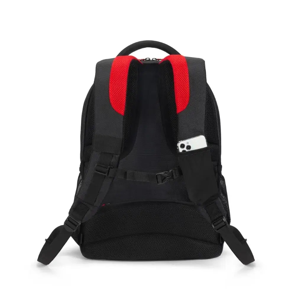 Poche arrière cachée du sac à dos DICOTA Seeker II pour objets de valeur