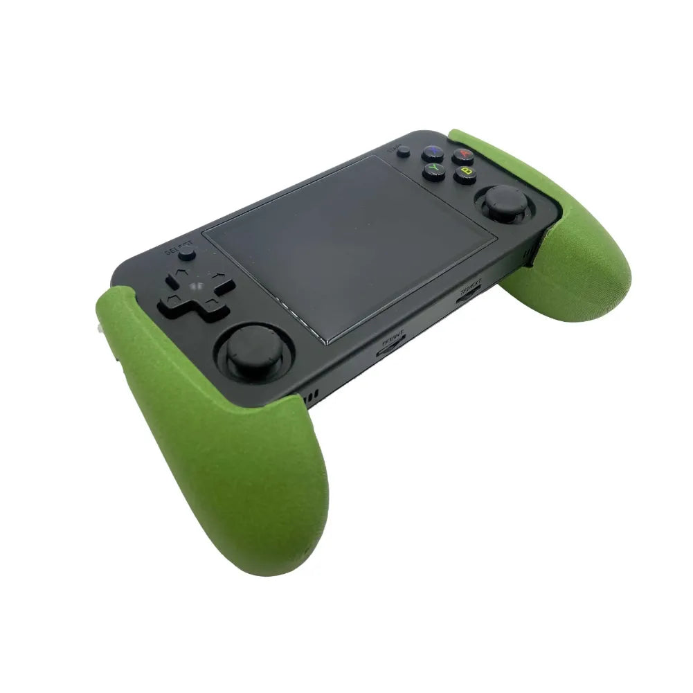 Grip pour console portable RG35XX H en mousse douce et anti-glisse pour une prise en main confortable.