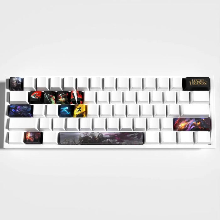 PBT under the fingers: hardness, grain and wear — Darius League of Legends Keycaps – Set of 12 PBT Keycaps for Mechanical Keyboards