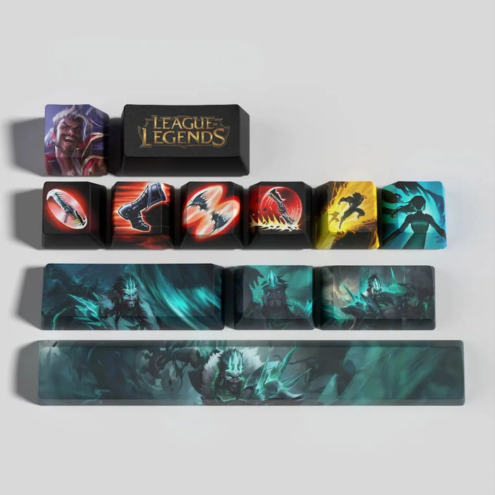 What the red will not give you — League of Legends Draven Keycaps for Mechanical Keyboards – Exclusive 12-Key Set